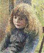 Camille Pissarro Paul Emile Pissarro painting
